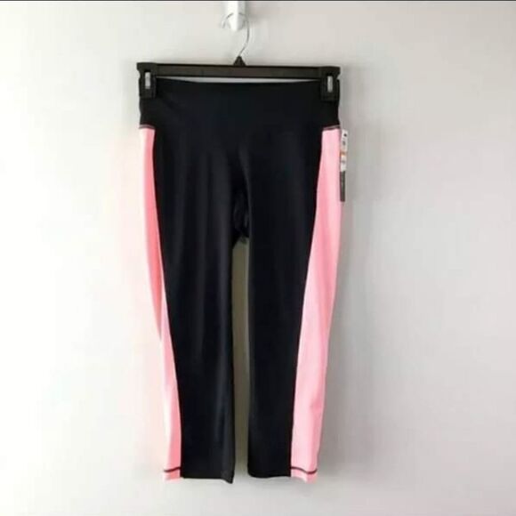 Ideology Womens Colorblocked Cropped Leggings - Picture 2 of 4